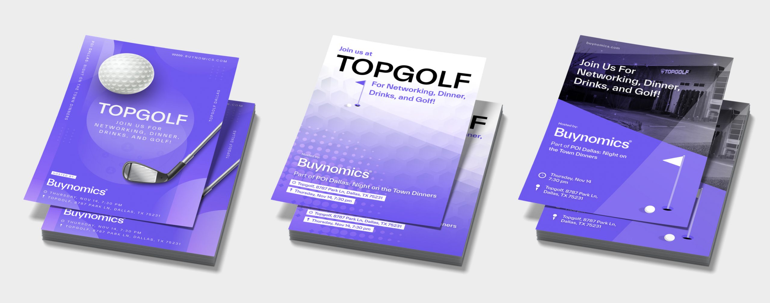 Printed flyers