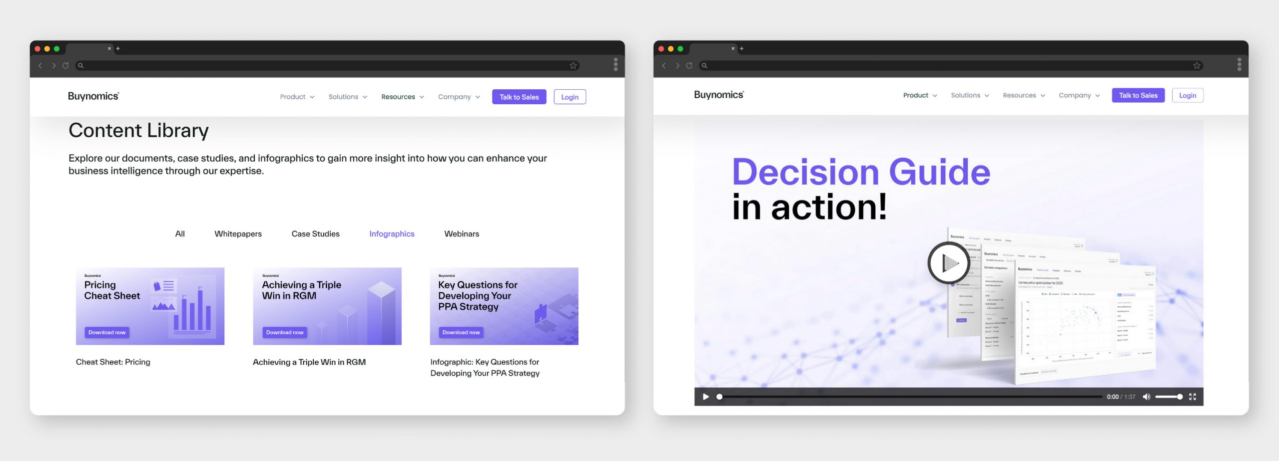 Website library